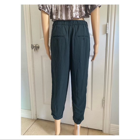 ZARA Trousers / crop pants 100% lyocell - Picture 3 of 8